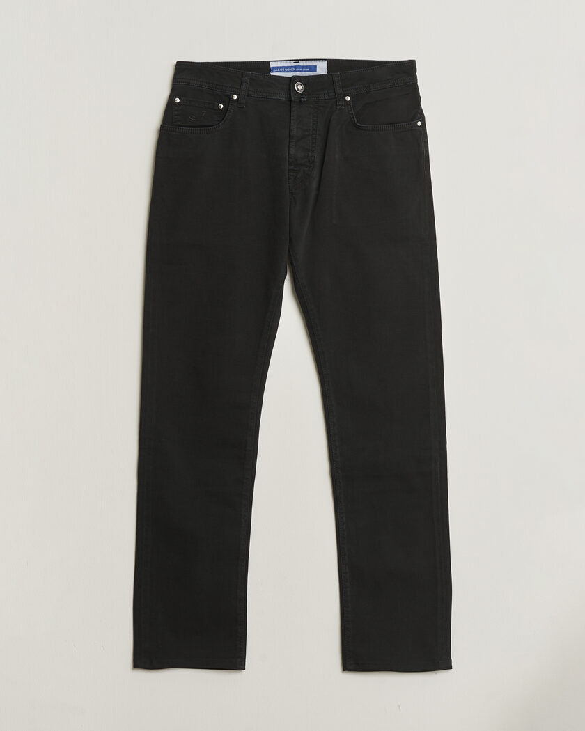 Pre-owned Jacob Cohën Bard 5-Pocket Cotton Trousers Black W32 – Schwarz