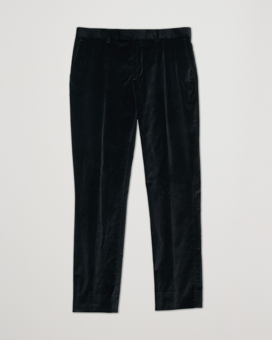Herren | Pre-owned Hosen | Pre-owned | J.Lindeberg Liam Velvet Trousers Black