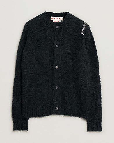 Herren | Pre-owned | Pre-owned | Marni Fuzzy Wuzzy Cardigan Black 48