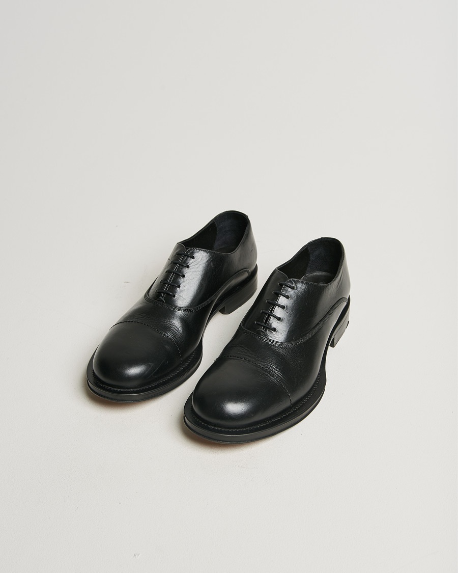 Herren | Pre-owned Schuhe | Pre-owned | Lanvin Leather Derby Black Calf