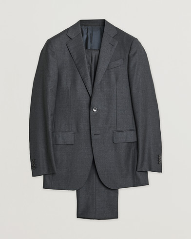 Ermenegildo Zegna Wool Suit Grey 44 – Grau
