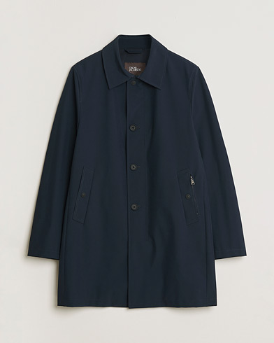 Pre-owned Oscar Jacobson Johnson Coat Navy 50 – Blau