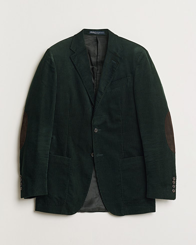 Pre-owned Polo Ralph Lauren Corduroy Green Blazer 48 – Grün