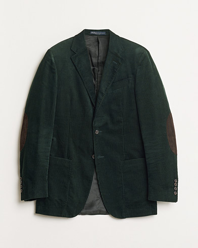 Pre-owned Polo Ralph Lauren Corduroy Green Blazer 48 – Grün