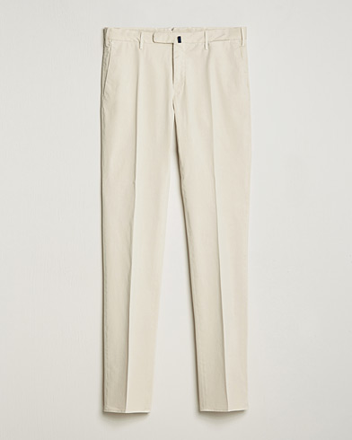 Pre-owned Incotex Slim Fit Comfort Chinos Off White 48 – Weiß