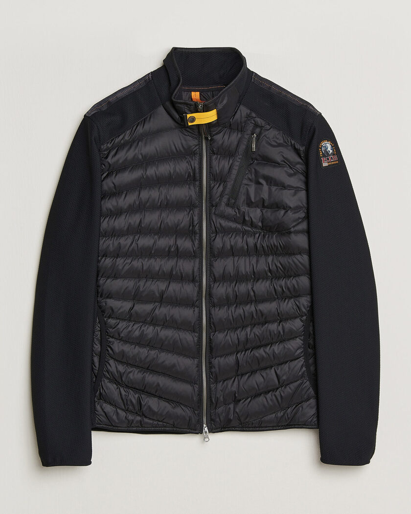 Pre-owned Parajumpers Jayden Mesh Hybrid Jacket Black XL – Schwarz