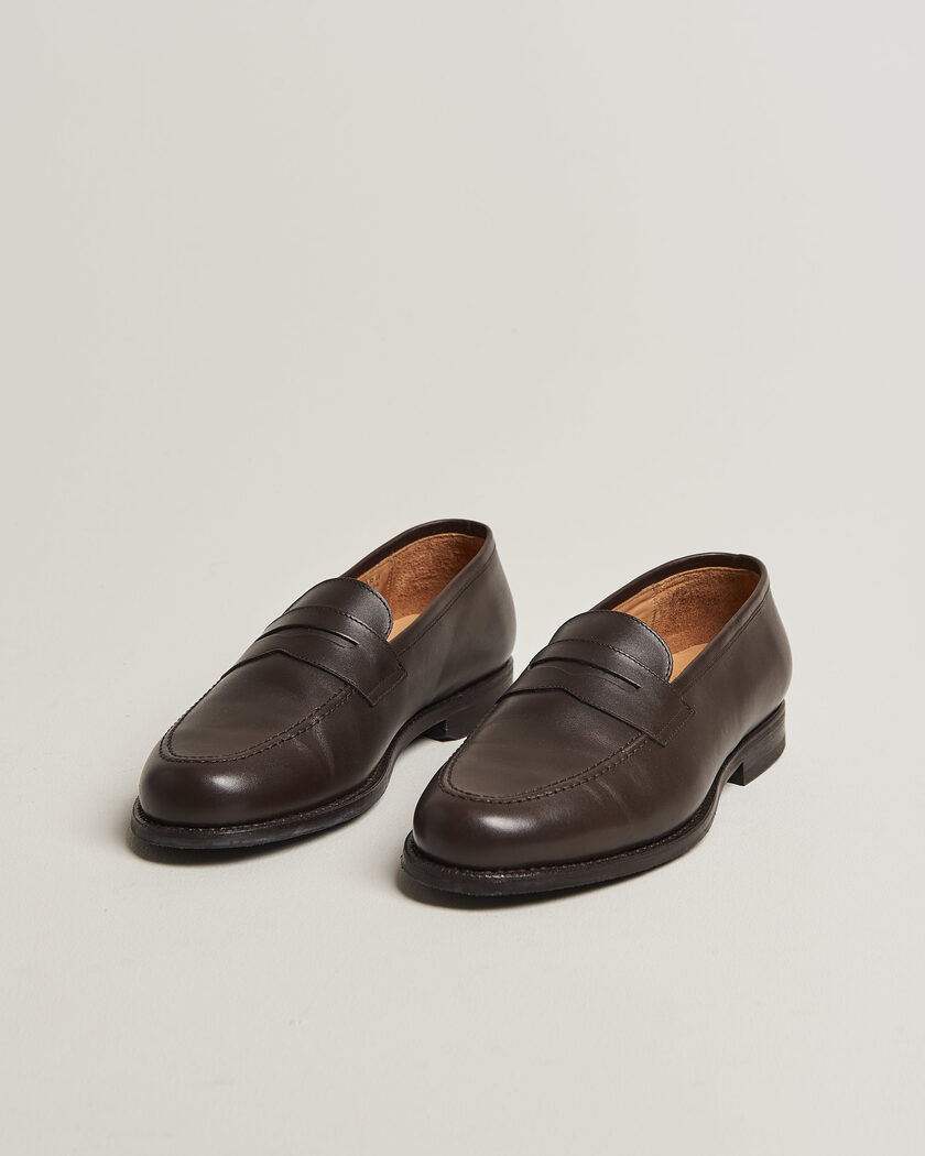 Pre-owned Myrqvist Stenhammar II Loafer Dark Brown Calf UK10 - EU44 – Braun