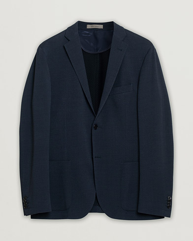 Pre-owned Corneliani Wool Blazer Navy 50 – Blau