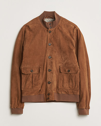 Pre-owned Valstar Valstarino Suede Jacket Sandal 52 – Braun