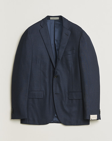 Corneliani Wool & Cashmere Blazer Navy 50 – Blau