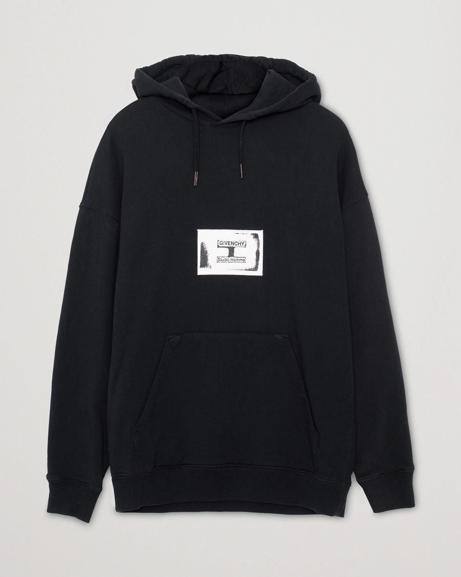 Pre-owned Givenchy Loopback Cotton Hoodie S – Schwarz