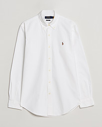  Custom Fit Oxford Shirt White