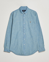  Custom Fit Shirt Chambray Washed