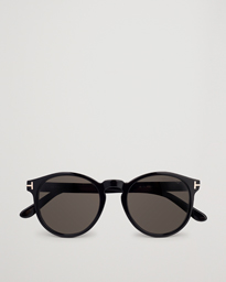  Ian FT0591 Sunglasses Shiny Black