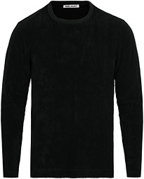  Long Sleeve Terry Sweat Black