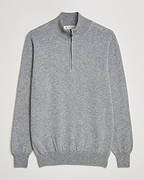 light grey half zip