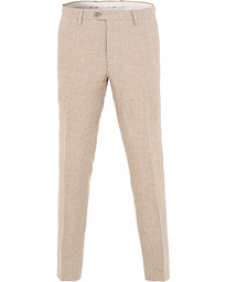  Diego Linen Trousers Beige