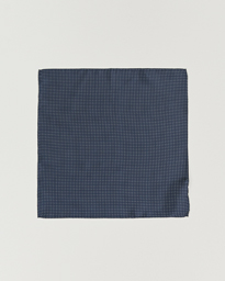  Handkerchief Dot Silk Navy