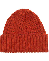  Chunky Rib Hat Burnt Sienna