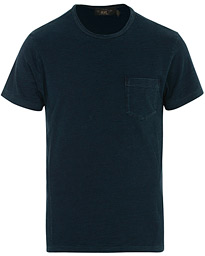  Standard Pocket Tee Rinsed Blue Indigo