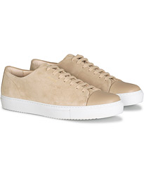  Cap Toe Sneaker Beige Suede