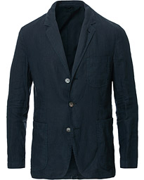  Samuraki Linen Blazer Navy 