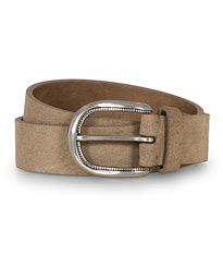  3 cm Belt Brown Suede