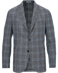  K Jacket Multicolour Overcheck Blazer Dark Blue