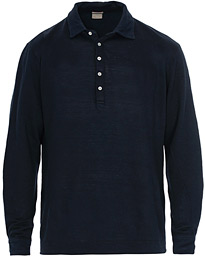  Raya Long Sleeve Polo Navy