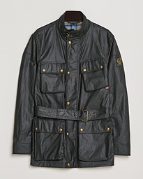  Trialmaster Waxed Jacket Black