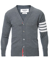  Merino Wool Cardigan  Heather Grey