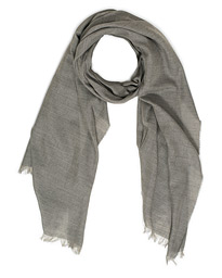  Fiji Cotton/Linen Scarf Smoke