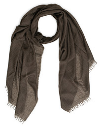  Staffa Cashmere/Silk Scarf Bark