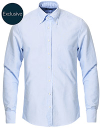  Slimline Oxford Shirt Light Blue