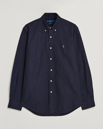  Custom Fit Garment Dyed Oxford Shirt Navy
