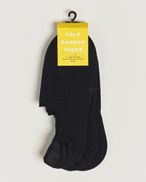  3-Pack No Show Socks Black