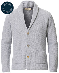  Shawl Collar Cardigan Grey Melange