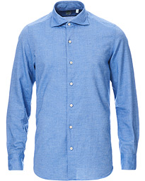  Tokyo Slim Fit Flannel Shirt Light Blue