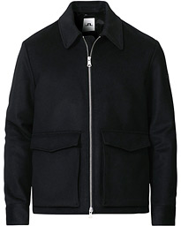  Ram Wool Pilot Jacket Black