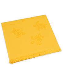  Turtle Jacquard Beach Towel Yellow