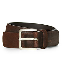  Suede Nit Belt 3,5 cm Brown