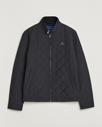  The Quilted Windcheater Black