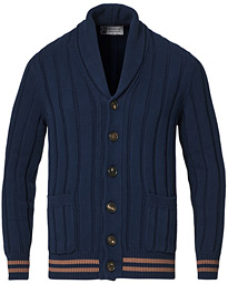  Shawl Collar Cardigan Navy