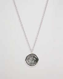  Coin Pendand Necklace Silver