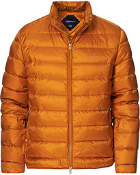 blaze orange down jacket