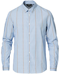  Anthony Striped Shirt Light Blue