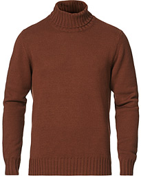  Cashmere Crew Neck Sweater Rust