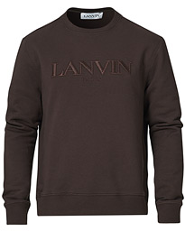 dark brown sweatshirt