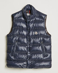 Moncler Tibb Down Vest Navy