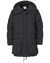  Recycled Nylon Ripstop Down Coat Black